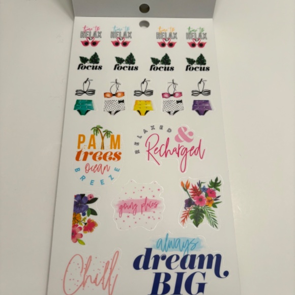 NEW The Happy Planner Sticker Sheet Book Mini Calendar GOING PLACES Rongrong 544 - Picture 11 of 16